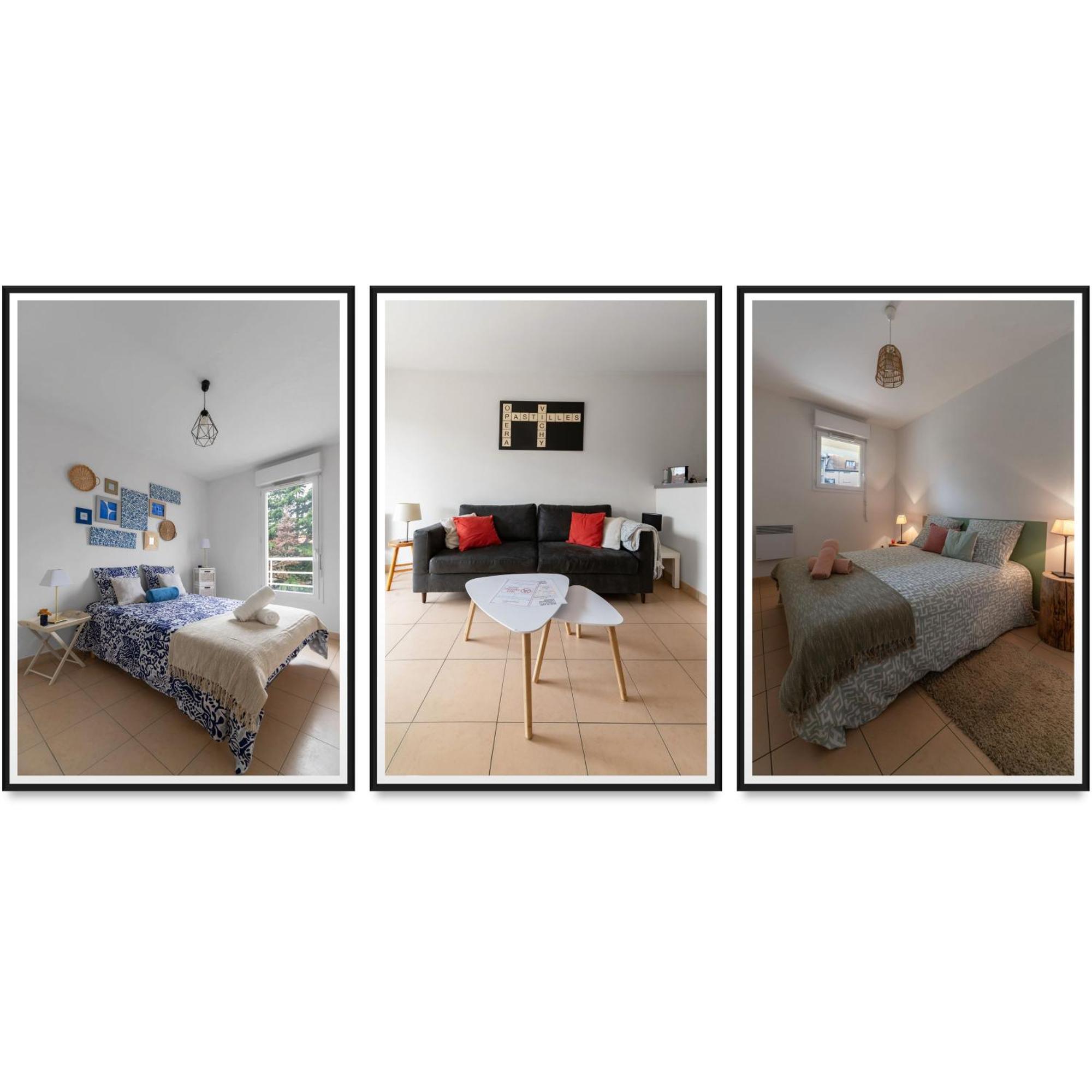 Apartment L'eugenie - Design & Confort En Centre-ville Vichy